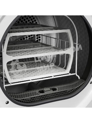 Сушильная машина Kuppersberg DM 592 W, High-Tech, загрузка 9 кг, 15 программ, тепловой насос, электронное кнопочное управление, корзина для сушки, блокировка от детей, энергоэффективность А++, белый