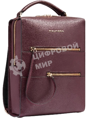 Рюкзак женский Piquadro Patricia CA6771W140/BO бургунди кожа