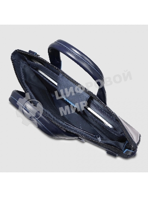 Сумка для ноутбука Piquadro Blue Square CA4021B2/BLU2 синий натур.кожа