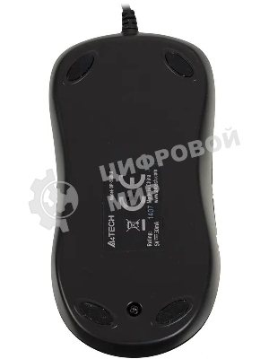 Мышь проводная A4Tech OP-560NU черный, 1200 dpi, USB, кнопки - 3
