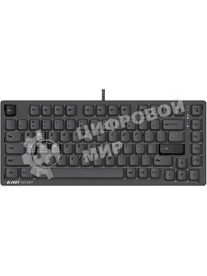 Клавиатура A4Tech Bloody MS76 проводная, USB Type-A, темно-серый