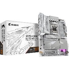 Материнская плата Gigabyte X870 A ELITE X ICE Socket AM5 AMD X870 4xDDR5 ATX AC`97 8ch(7.1) 2.5Gg RAID+HDMI