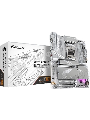 Материнская плата Gigabyte X870 A ELITE X ICE Socket AM5 AMD X870 4xDDR5 ATX AC`97 8ch(7.1) 2.5Gg RAID+HDMI