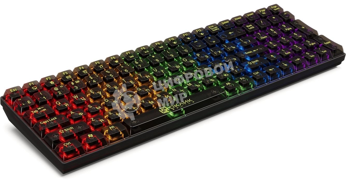 Клавиатура Oklick 915GK проводная, USB Type-A, чёрный