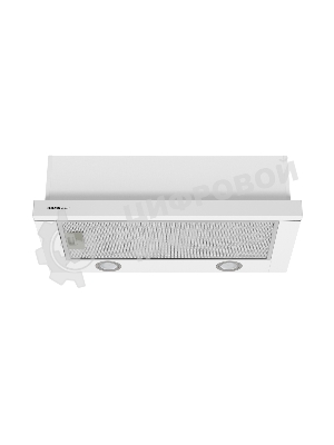 Вытяжка телескопическая HOMSair Flat 50 белый, 50 см, 520 куб. м/ч, 47 дБ