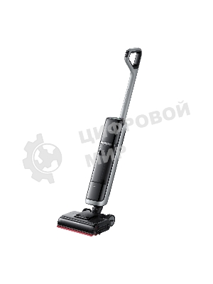 Пылесос вертикальный моющий Dreame Wet& Dry Cordless Vacuum Cleaner H15 Pro Heat черный, питание от аккумулятора, 400 Вт, уборка влажная/сухая, пылесборник 0.7 л