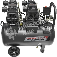 Компрессор поршневой Парма БМ K-3000/50БМ масляный 474л/мин 50л 3000Вт серый/черный