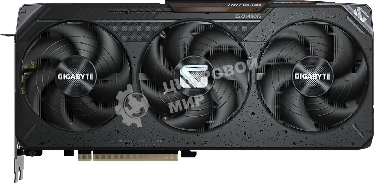Видеокарта Gigabyte PCI-E 5.0 GV-R9070XTGAMING-16GD AMD Radeon RX 9070XT 16Gb 256bit GDDR6 2400/20000 HDMIx2 DPx2 HDCP Ret