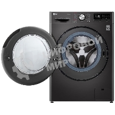Стиральная машина LG F4V9RWP2E черный, загрузка фронтальная 10.5 кг, 1400 об/мин, класс A+++