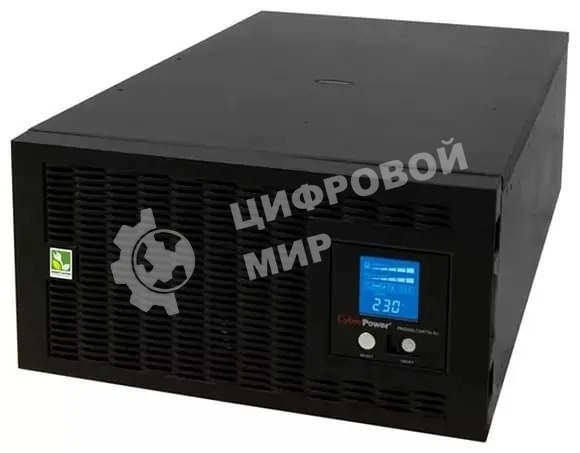 Источник бесперебойного питания CyberPower PR6000ELCDRTXL5U/6000 ВА/4500 Вт/2 х IEC 320 C19 (компьютерная), 8 х IEC 320 C13 (компьютерная)