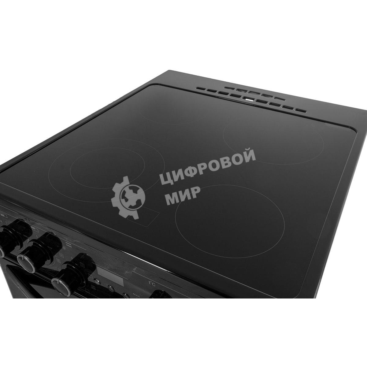 Плита электрическая Gefest ЭП Н Д 5560-03 0053 черный, конфорок 4 шт, духовка 55 л, 50 см x 85 см x 58.5 см