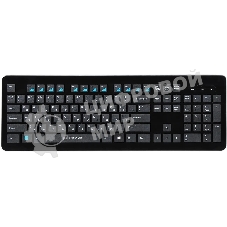 Клавиатура беспроводная Oklick 870S, USB, Радиоканал, черный