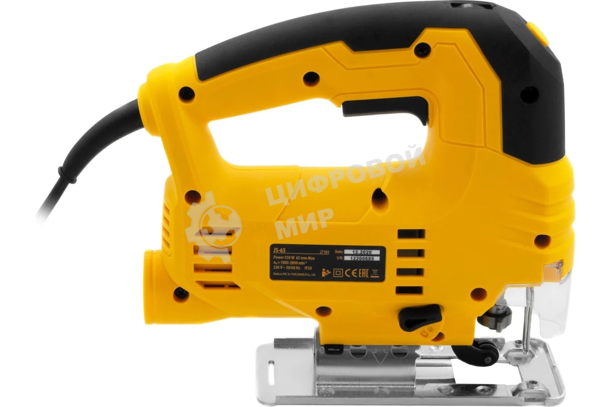 Лобзик электрический Denzel JS-65 550 Вт 65 мм 27101