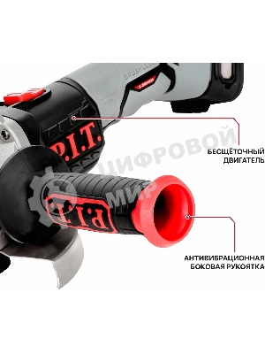 Углошлифовальная машина P.I.T. PWS20H-125D SOLO 8500об/мин рез.шпин.:M14 d=125мм (PWS20H-125D)