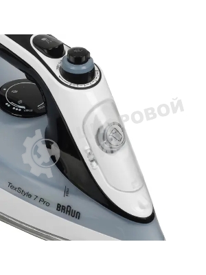 Утюг Braun SI7149WB серый, 2900 Вт, 50 г/мин, 220 г/мин, 300 мл