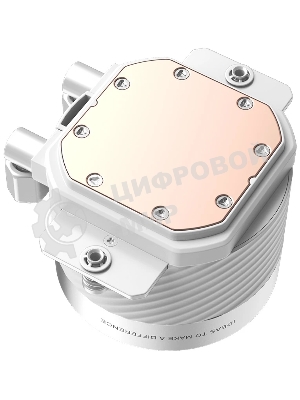 Система жидкостного охлаждения ID-Cooling FX360 Inf ARGb белый 120мм алюминий+медь 2000rpm 27.2db 4-pin 350W