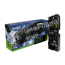 Видеокарта Palit PA-RTX 5070 GAMINGPRO-S OC 12Gb RTX 5070 12Gb 192bit GDDR7 2325/28000 HDMIx1 DPx3 HDCP Ret