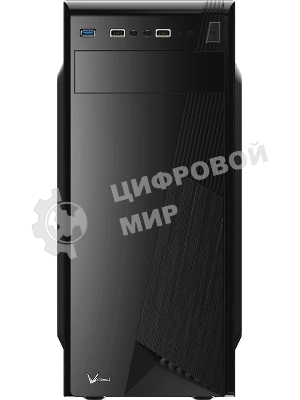 Компьютерный корпус Aerocool/Formula CS-1101 черный без БП ATX 2x120мм 1x140мм 2xUSB 2.0 1xUSB 3.0 audio