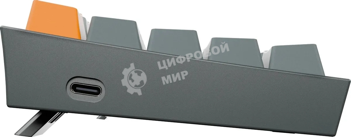 Клавиатура Redragon Fizz проводная, USB Type-A, серый