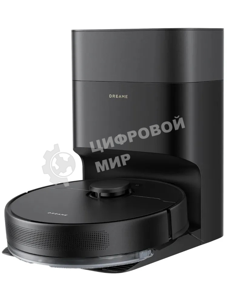 Робот-пылесос Dreame Bot F10 Plus черный, 5200 мАч Li-Ion, уборка влажная/сухая, пылесборник контейнер 0.15 л