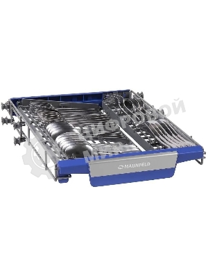 Встраиваемая посудомоечная машина Maunfeld MLP-08IMR, белый/черный, 44.5 см, 10 компл., 47 дБ, класс A++