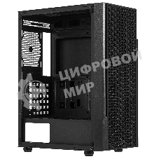 Компьютерный корпус Accord 3312 черный без БП ATX 2xUSB2.0 1xUSB3.0 audio bott PSU