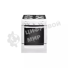 Плита газовая Gefest ПГ 6100-01 0300 белый, конфорок 4 шт, духовка 52 л, 60 см x 85 см x 60 см