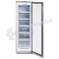 Морозильная камера Бирюса M416 металлик, 175л, 6 ящиков