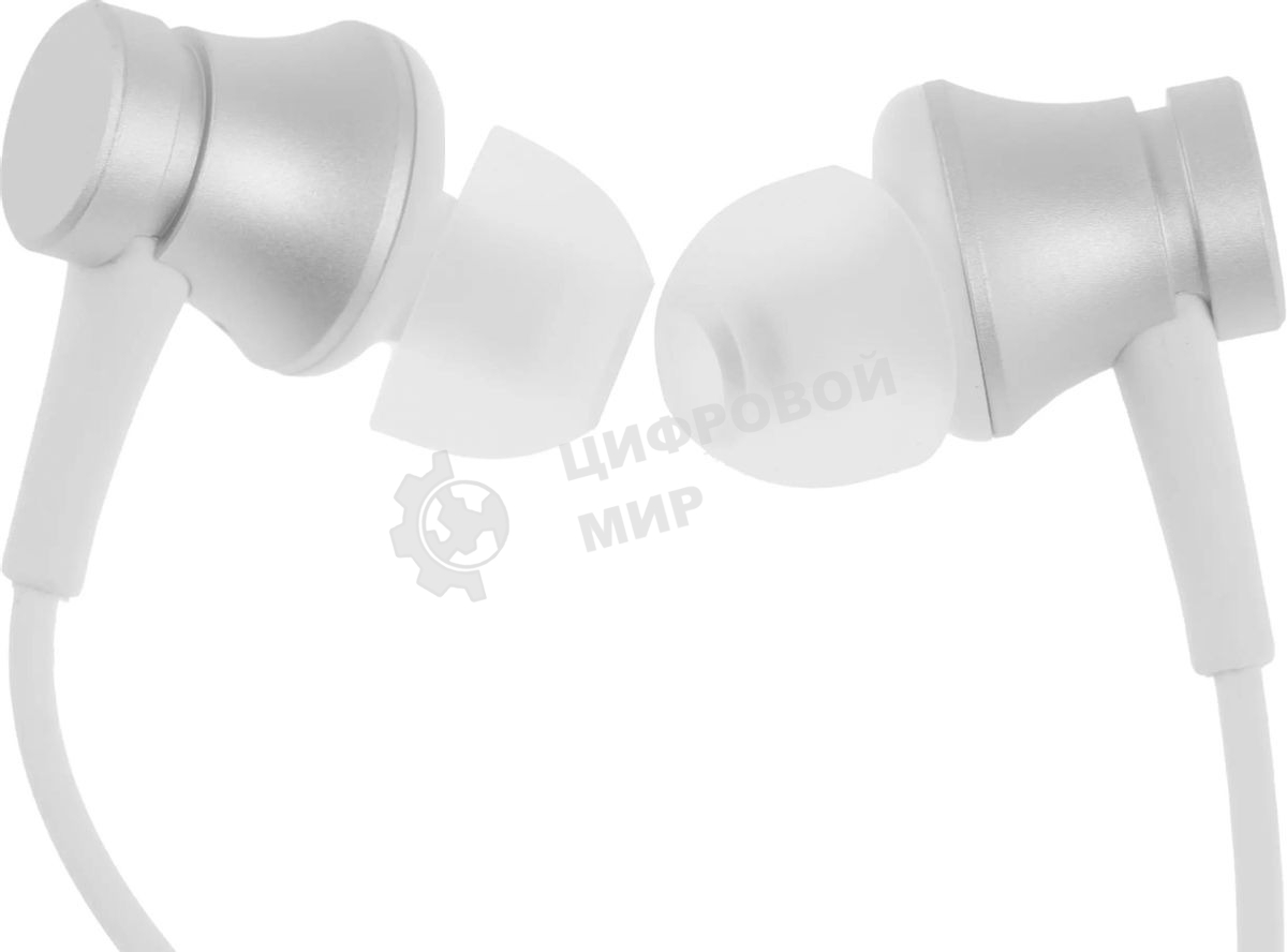 Наушники Xiaomi Mi In-Ear Headfones Basic Silver