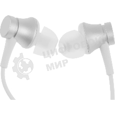 Наушники Xiaomi Mi In-Ear Headfones Basic Silver