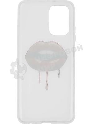 Чехол (клип-кейс) BORASCO ArtWorks, для Xiaomi Redmi Note 10/10S, прозрачный/рисунок