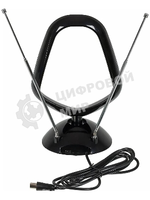 Антенна телевизионная Hyundai H-TAI320 13дБ активная черный