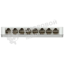 Коммутатор D-Link DGS-1008A, 8×1 Гбит/с, неуправляемый