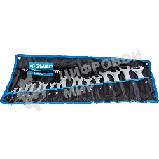 Набор комбинированных гаечных ключей 18 шт, 6 - 32 мм, ЗУБР