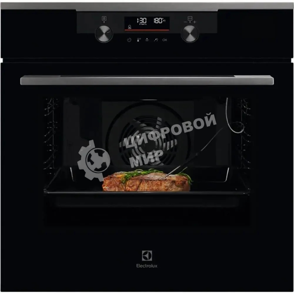 Духовой шкаф Электрический Electrolux KODDP77H черный/серебристый