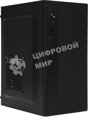 Компьютерный корпус Accord Entry ACC-2053B черный без БП mATX 1x80мм 1x120мм 2xUSB2.0 audio