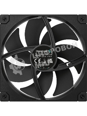 Вентилятор для корпуса DEEPCOOL FT14 черный, 140 мм, 1650 об/мин, 25.1 дБ, 4 pin