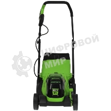 Газонокосилка аккумуляторная GreenWorks GD24LM33k2, 24 В, 2 Ач