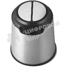 Измельчитель BQ CH2003 Black-Steel. Мощность:600 Вт Стеклянная чаша 2л