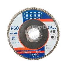 Круг лепестковый торцевой Edge by Patriot 115 ммx22,23 ммxP60