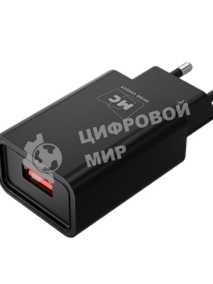 Сетевое зарядное устройство MORE CHOICE (4620202555700) NC07m СЗУ 1USB 2.0A для micro, черный