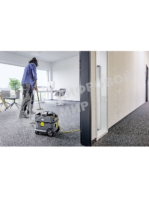 Пылесос Karcher T 10/1 серый/черный, 585 Вт, уборка сухая, пылесборник мешок/контейнер 10 л