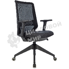 Кресло офисное Бюрократ MC-611NL черный TW-01 38-418 сетка/ткань, крестов. 4-луч. пластик