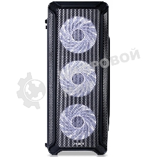 Компьютерный корпус ZALMAN I3, без БП, большое боковое окно, черный,ATX