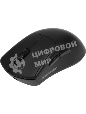 Мышь беспроводная Defender Delata GM-082 черный, 12000 dpi, радиоканал, Bluetooth, USB, кнопки - 6