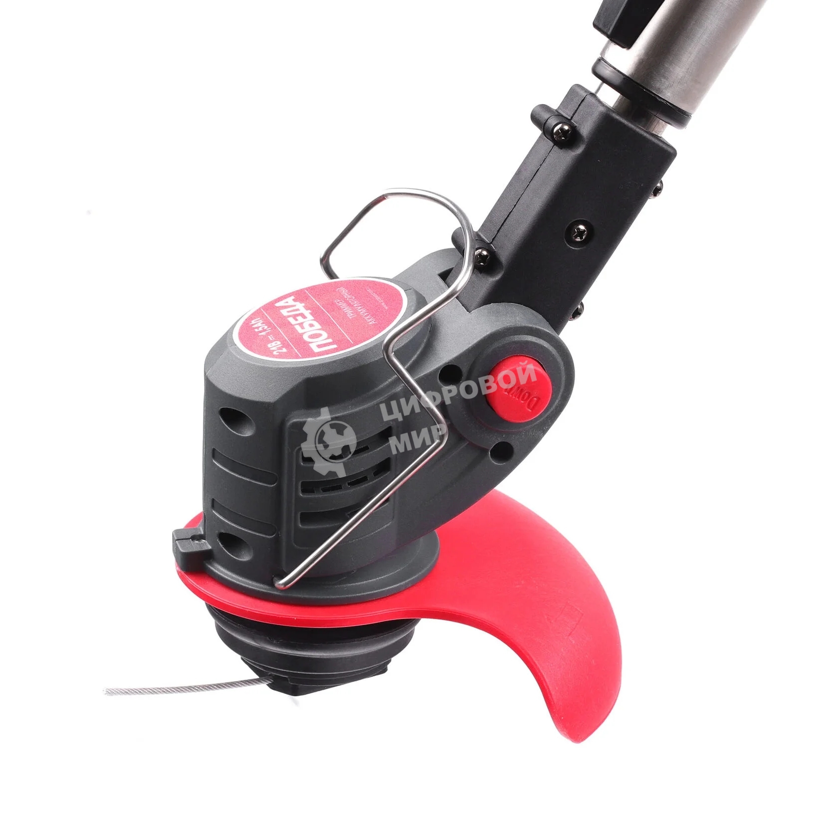 Триммер аккумуляторный Победа ТА 201 акб 21В 1,5Ач, 145мм ширина кошения, катушка и 2Т ножи