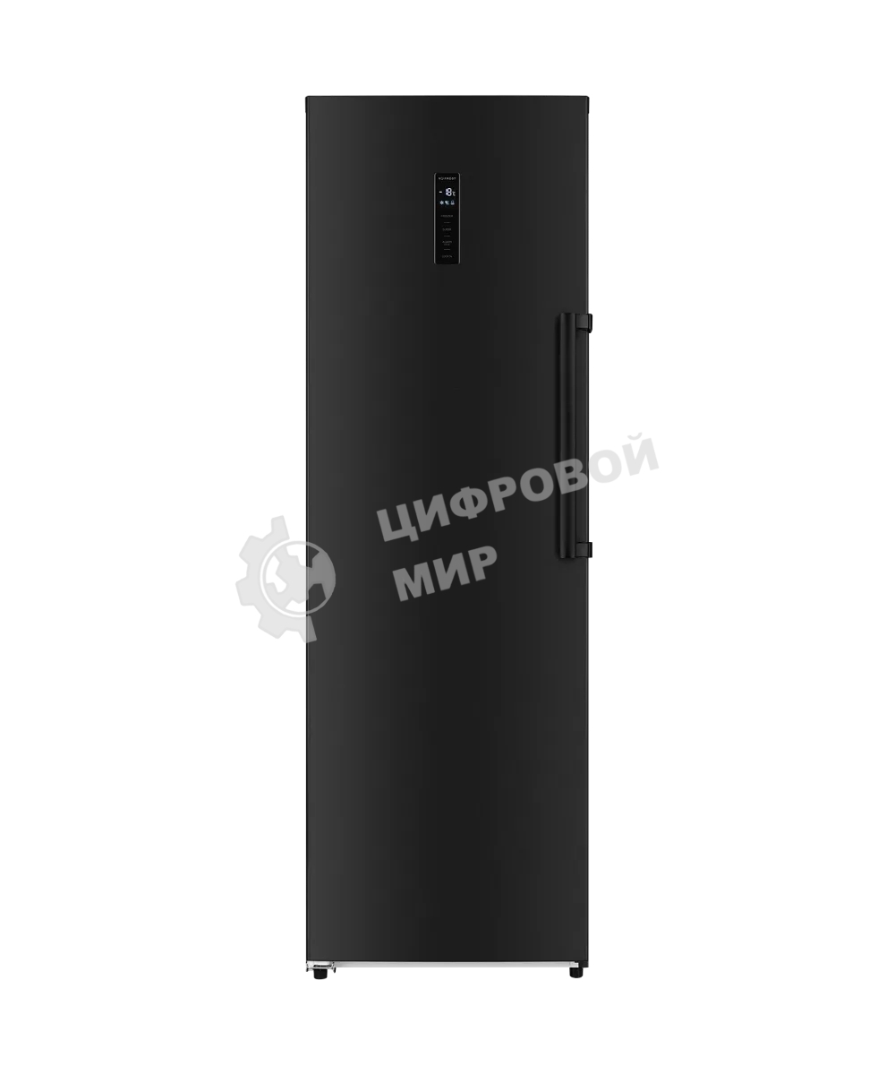 Морозильная камера Kuppersberg NFS 189 DX, High-Tech, отдельностоящая, ВхШхГ 185х60х65 см, объем 304 л, электронное управление, No Frost, LED дисплей, LED освещение, супер заморозка, инверторный компрессор, энергоэффективность А+, уровень шума 43 дБ, цвет