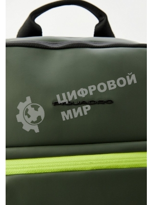 Рюкзак мужской Piquadro Corner 2.0 CA6464C2OW/VE темно-зеленый полиуретан/полиэстер