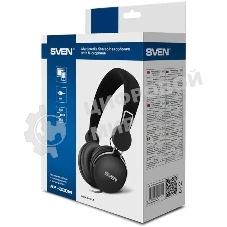 Наушники SVEN AP-320M черный микрофон