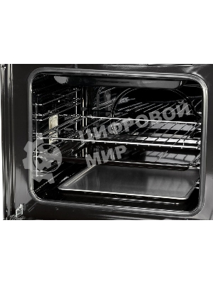 Встраиваеммый газовый духовой шкаф Gefest ДГЭ 621-01 В1, 52л, дверца с 2 стеклами, кремовый